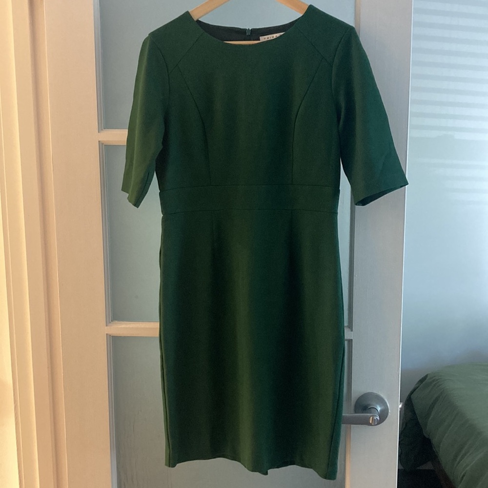 TRINA TURK green dress size 10